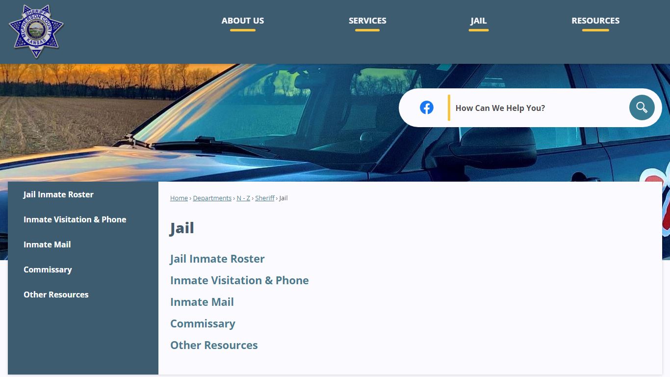 Jail | McPherson County Official Website